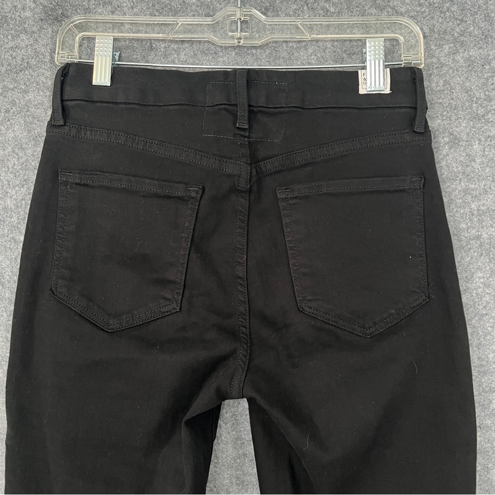 FRANK & EILEEN Women Sligo Denim Ankle Jeans Raw hem Black Size 27 - Picture 4 of 13